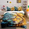 Eagle and Lion Faces. Bedding Sets Duvet Cover Sets Duvet Covers Pillowcases(1*Duvet Cover 2*Pillowcases Without Duvet Insert)