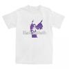 Camiseta Morada Oficial Merch de Black Sabbaths para Hombres y Mujeres Música Metal Camiseta de Algodón Puro Ropa Camisetas Vintage
