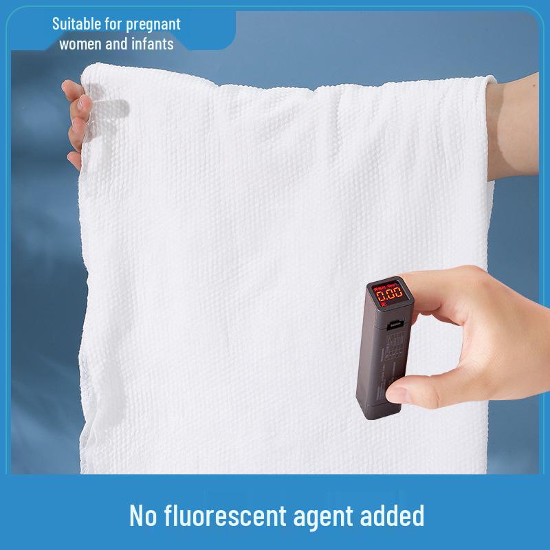 Extra Large Compressed Pure Cotton Bath Towel - Disposable & Extra Thick for Travel and Hotel Use