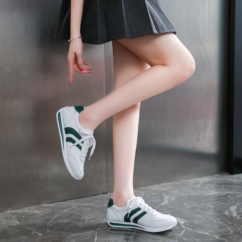 Women Gym Training Shoes Casual Summer Running Sneakers Women Lightweight Flat Shoes  White Vulcanize Platform  Mujer