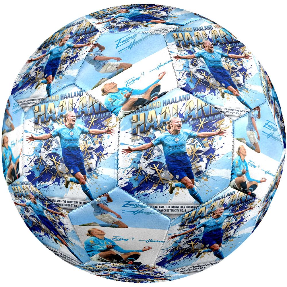 Haaland Norway Football Soccer Ball Size 5 Football Machinestitched Indooroutdoor Universal Football Surprise Collection Gift