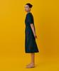 Bundercammer Puff Sleeve Dress_Dark Navy