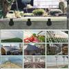 10-200pcs Shade Cloth Plastic Clips Sun Shade Net Clips Greenhouse Fabric Fix Clamps Accessories Grommet Fence Netting Hook