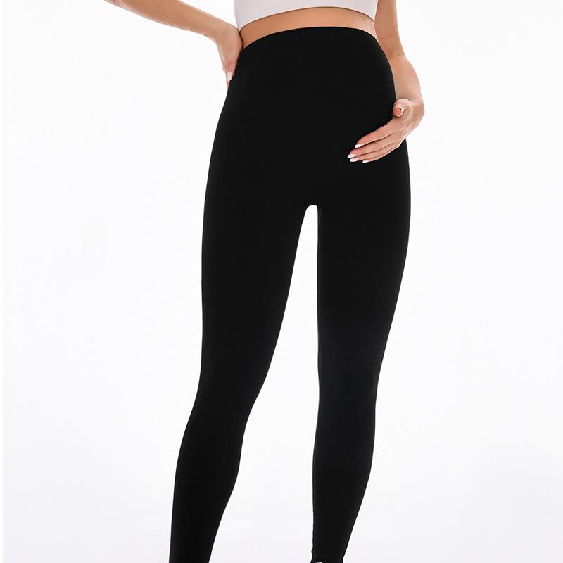 

Wear Maternity Yoga Pants Without Awkward Lines, High Waisted Shark Pants For Sports Running, Women S Tight Leggings M чорний