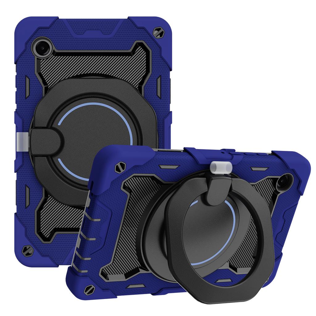 Capa para Samsung Galaxy Tab A11 com Suporte PC + Silicone à Prova de Choque Capa Robusta para Tablet