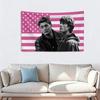 Dean  Sam Winchester MustHave American Flag Banner  Fun Flag Tapestry Versatile Home  Barbershop Decorative Supplies