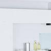 Wall Mounted Cabinet with Door 2 pcs White 40 x 31 x 40 cm Particleboard