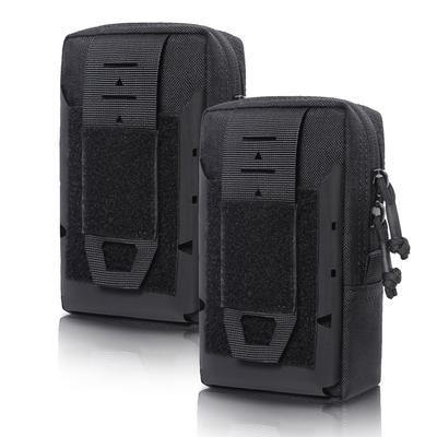 Camping Wandern Radfahren 1000D Nylon Hüfttaschen Wasserdicht 6,7 Zoll Telefon Schlüssel Werkzeuge Kleine Utility Pouch Männer Taktische Beutel Taschen