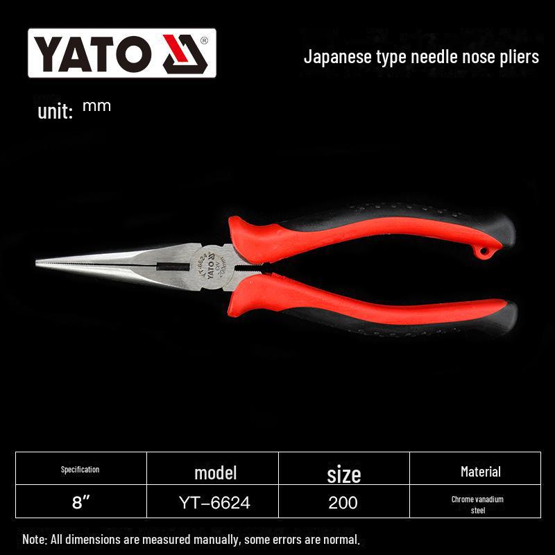 Yiertuo Multi-Function Needle-Nose Pliers for Electricians - CRV Industrial Grade