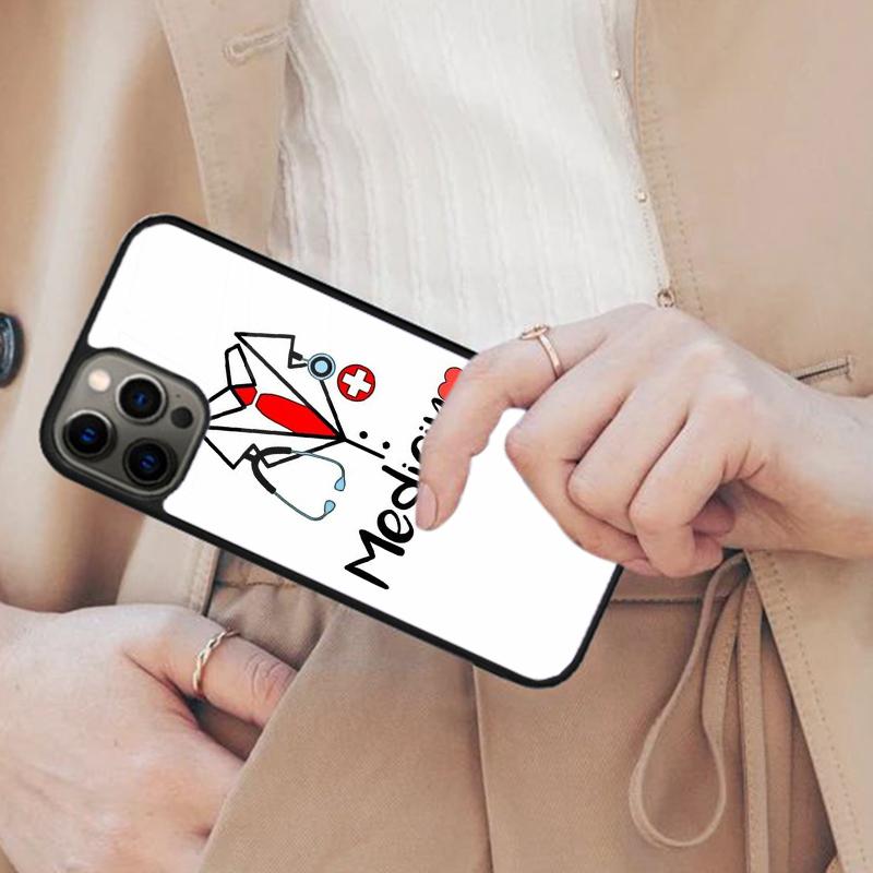 Cartoon Medicine Doctor Nurse Magnetic Phone Case For APPLE iPhone 17 Air 16 14 13 12 Pro Max 15 Plus Wireless MagSafe Cover