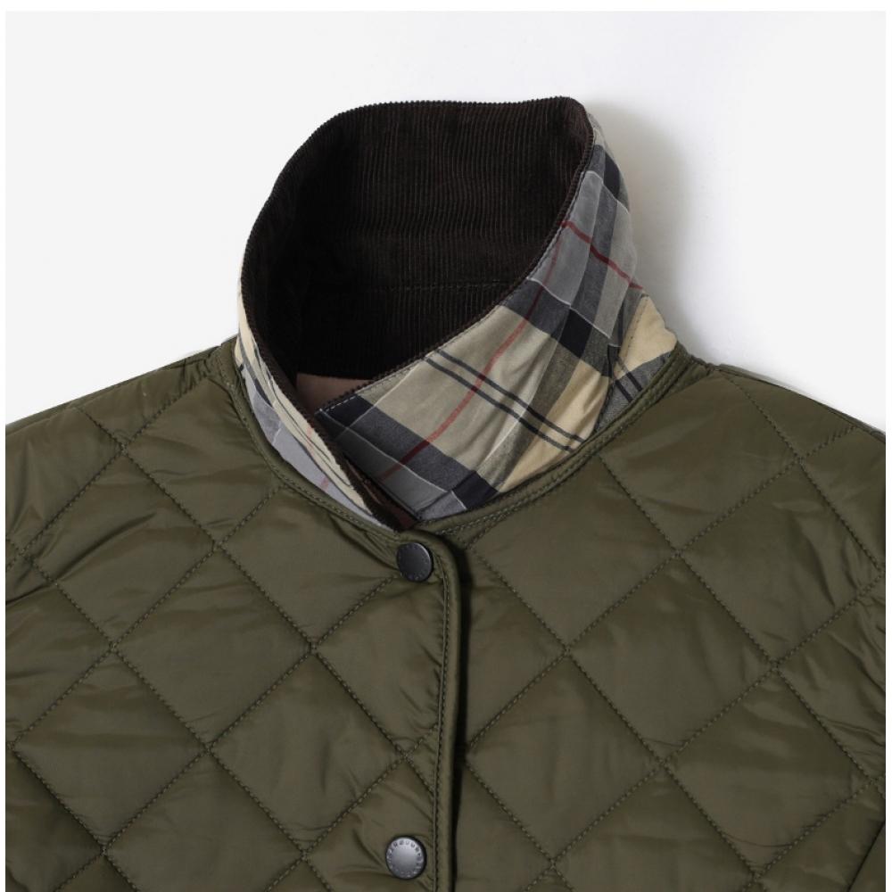 Barbour Lqu1012 Ol51 Devron Diamond Qualting Women Jacket