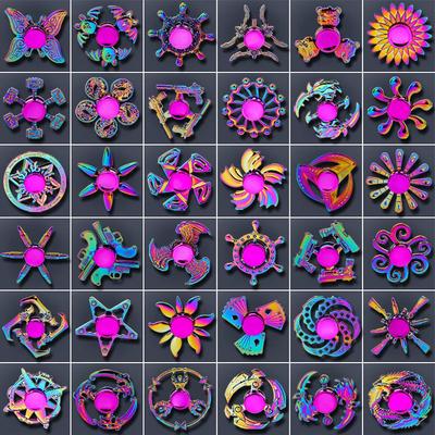 Alloy Finger Tip Gyroscope Decompression Hand Spinner Toy