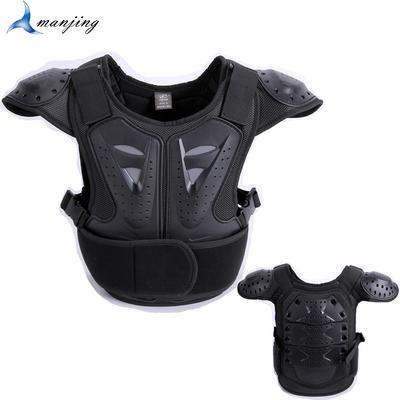Kids Motocross Waistcoat Motorcycle Chest Back Shoulder Armor Child Protective Gear Racing Drop Resistant Body Armour