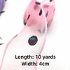 10 Yards Length Organza Ribbon 4cm Width Chiffon Ribbon Tulle Ribbon  Christmas Packaging