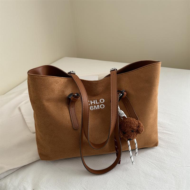 Spring High-value Big Bag 2025 New Commuter Leisure Messenger Shopping Bag Large-capacity Beautiful Shoulder Tote Bag