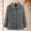 SIFONE Women's Diamond Knit Lapel Cardigan