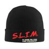 The Death Of Slim Shady Beanie Hats Evil Lyrics Eminem Funny Caps Unisex Outdoor Knitted Hat Spring Design Elastic Beanie Hat