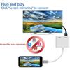 TV Monitors Projector 8Pin Port To HDMI Adapter Compatible iPhone To HDMI Adapter for iPhone iPod Models