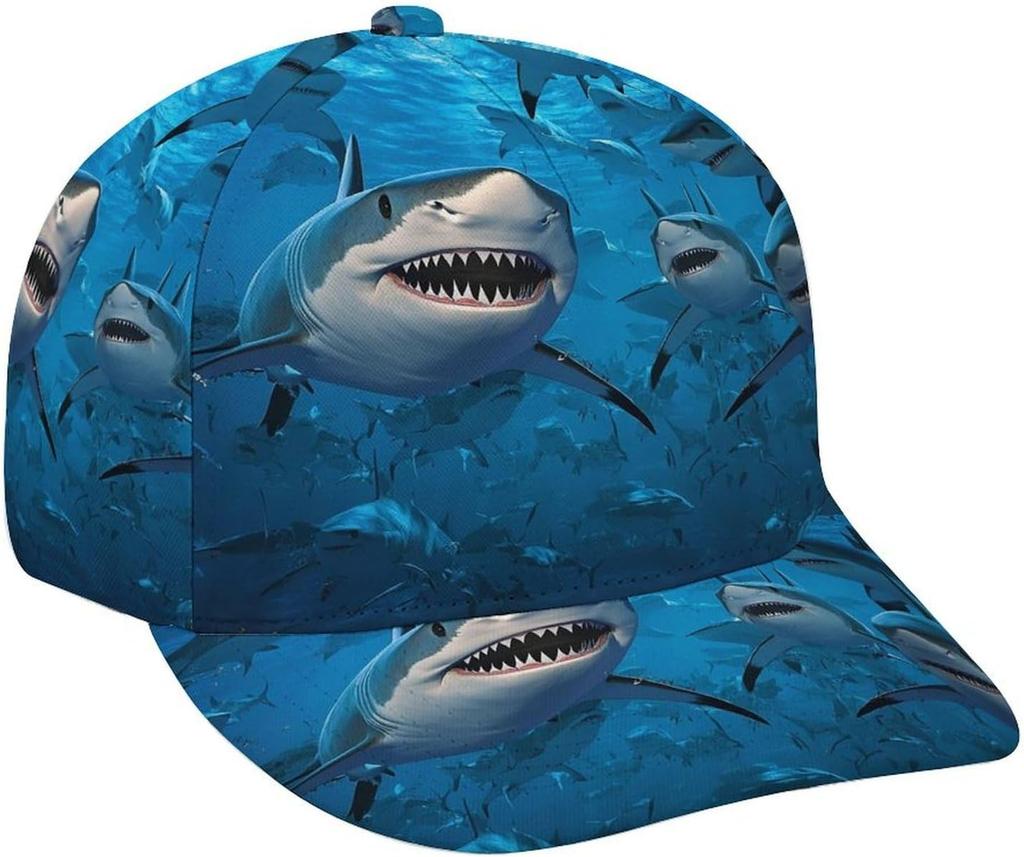 Zucker Totenkopf Buntes Blumenmuster Sonnenhut Herren Damen Verstellbare Druckknöpfe Baseballkappe Dad Cap zum Angeln Tennis Outdoor