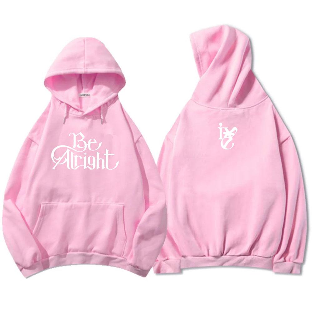 Alright EP Hoodies Letter Graphic Printing Sweatshirt Long Sleeve Fashion Korean Band Pullovers Men Women Clothing