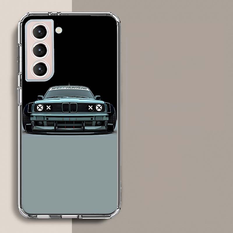 Car for B- Bmwes-S E30 Phone Case For Samsung A16 A26 A36 A56 A17 A15 A25 A35 A55 A14 A24 A34 A54 A04S A05S Galaxy Note 20 10 9