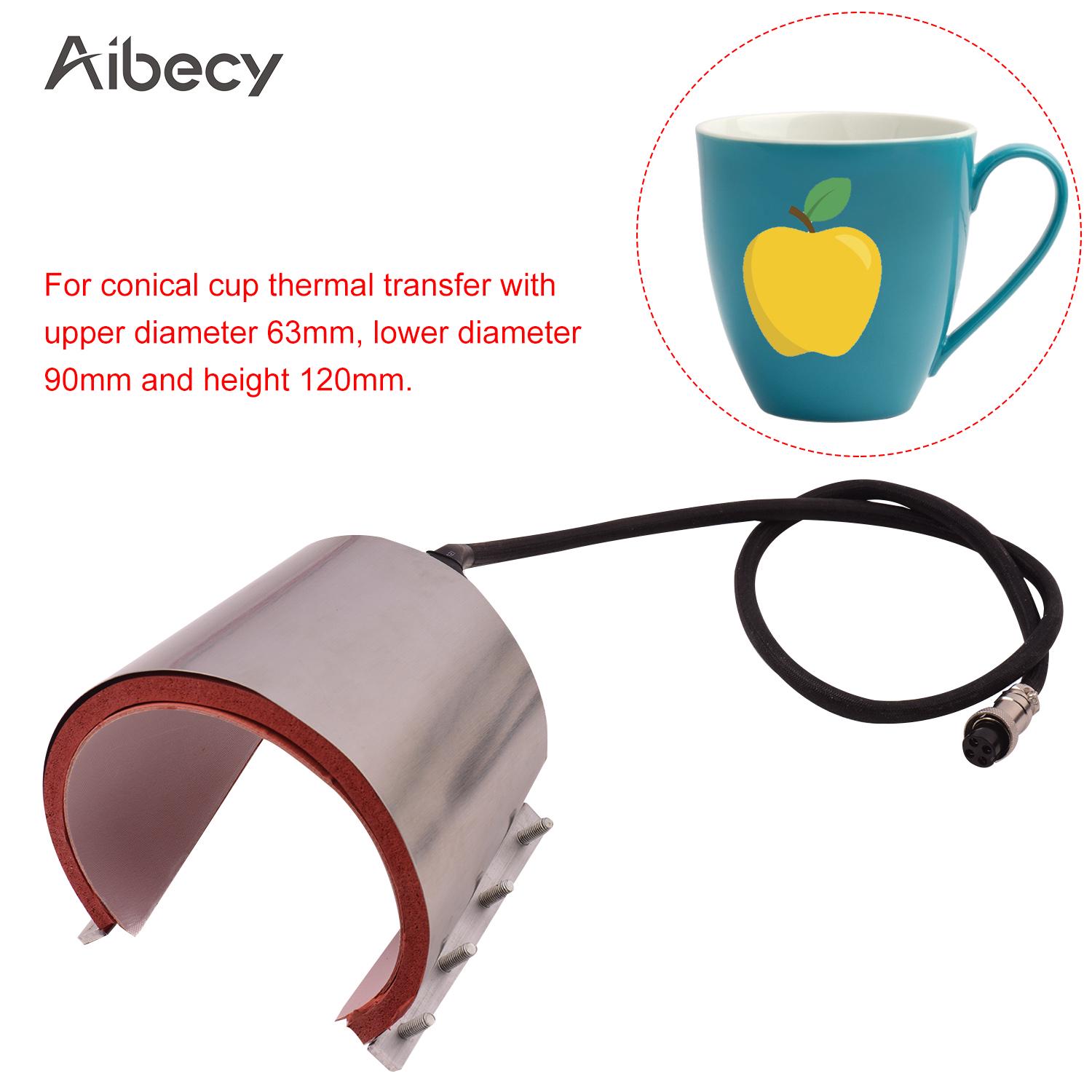 Насадки для прессы кружки Aibecy 12 унций 110 В 220 В для передачи машины прессования — фото 6