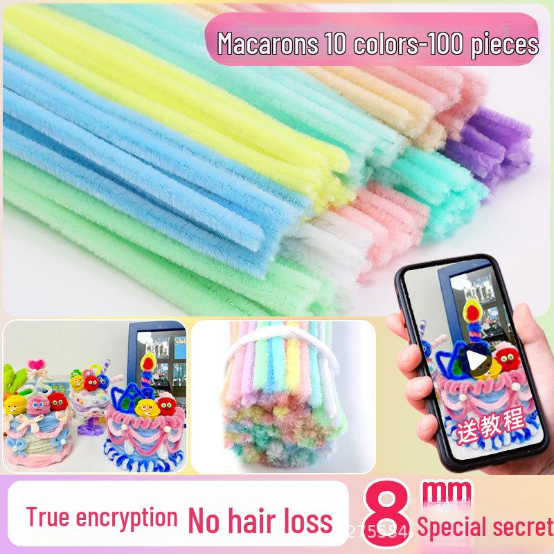 DIY Wool Twist Stick Toy Kit for Kids