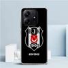 B-Besiktas B-BJK Coque Souple pour Xiaomi Redmi Note 15 14 13 12 Pro Plus Étui de Téléphone 14S 11S 11T 11E 10S 10 4G Coque à Motif Redmi