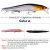 Proberos Lure Bait 14cm / 23g Plastic Bionic False Bait Minnow Bait