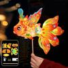 With Led Light Handheld Fish Lantern Chinese  Glowing Handheld  Lantern  Spring Festival
