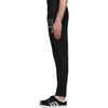 Adidas Originals Solid Color Casual Mid-Waist Cuffed Knit Sports Pants Men Bottoms Black CZ1769
