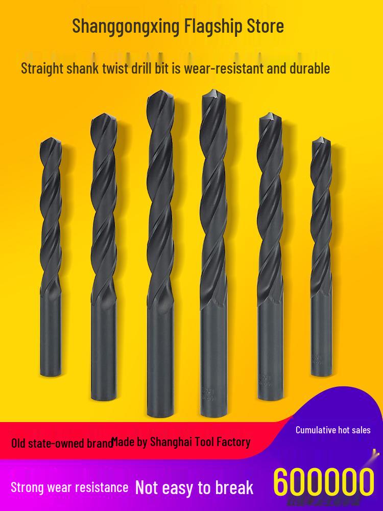 Straight Shank HSS Twist Drill Bit for Electric Drill & Press, 0.2-2.8mm