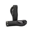 ZTTO Leather Bike Handlebar Grips Silcone Dual Lock-on Bicycle Grips AntiSlip Handle Bar End Grips