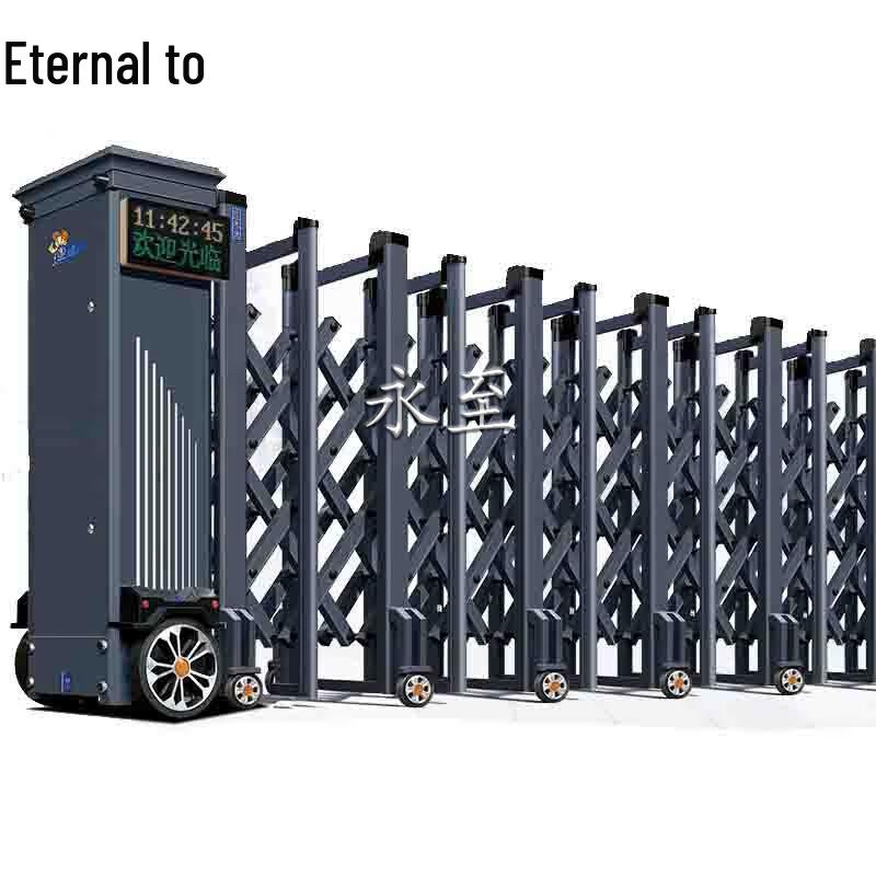 Автоматичні безрейкові розсувні ворота з алюмінієвого сплаву