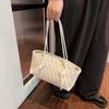 Premium sense niche fashion casual large capacity tote bag women's 2025 winter new Korean version trendy pleated shoulder bag