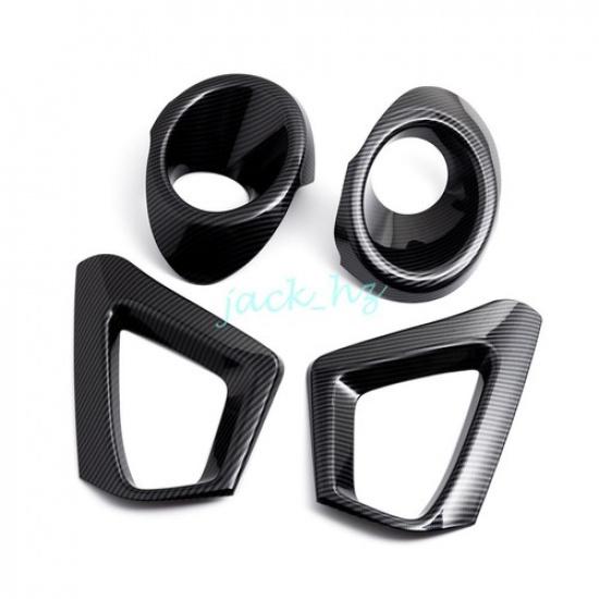 Front Rear Fog Light Cover Surrounds For Subaru Crosstrek 2024 2025 Accessories