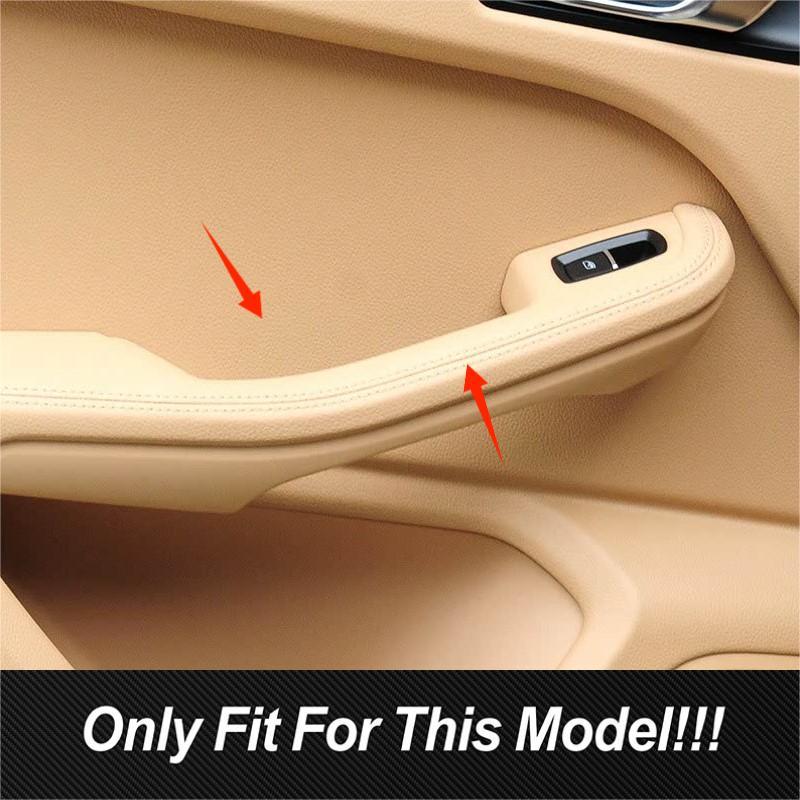 Car For Porsche Macan 2014-18 Rear Door Stowing Tidying Holder Armrest Handle Storage Box Container Tray Decoration Accessories
