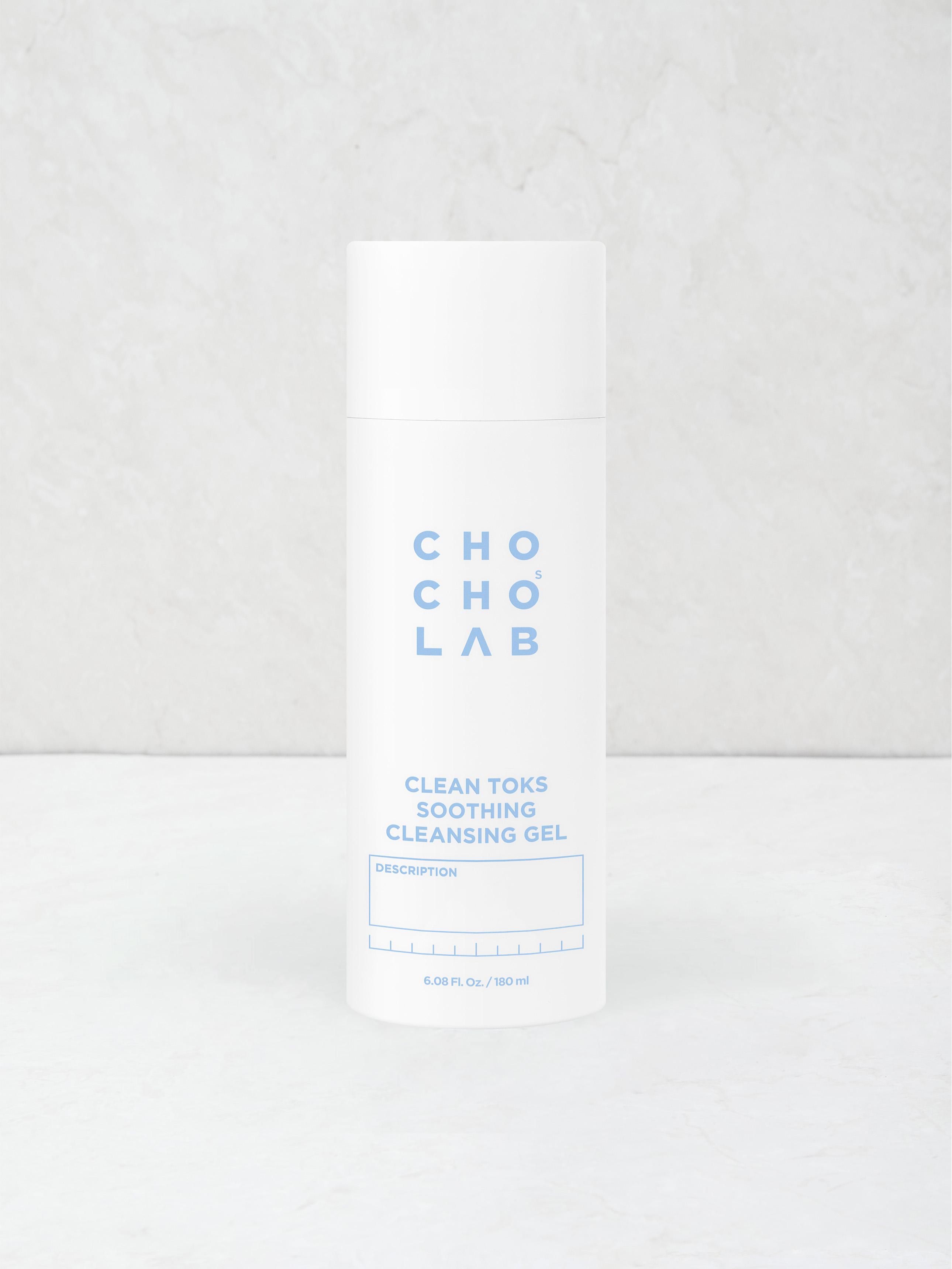 

Chochoslab Cleantox Soothing Cleansing Gel, Gentle Facial Cleanser 180ml 1ea