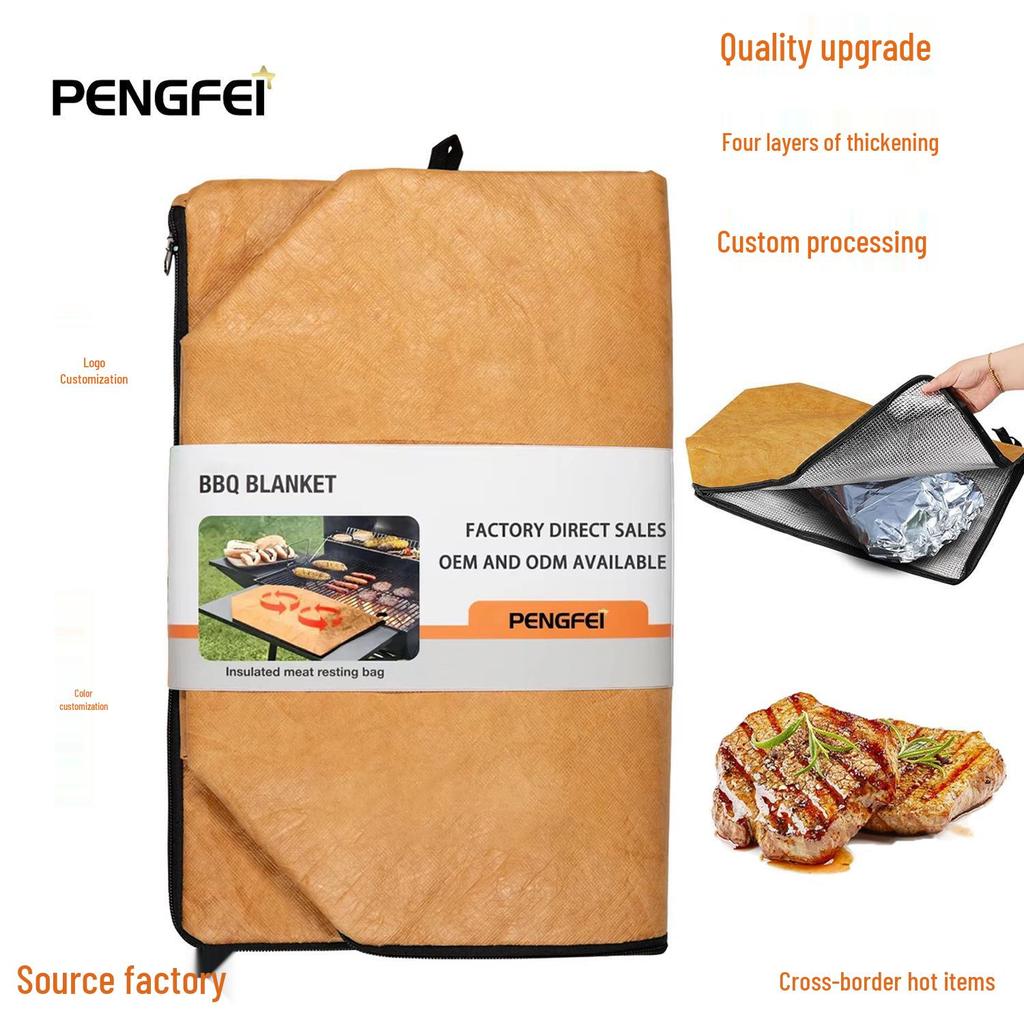 BBQ Aluminum Foil Insulation Bag - Hot Selling Meat Storage Blanket
