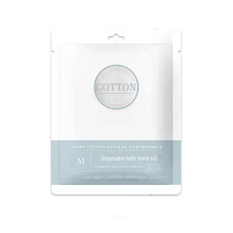 Wurou Verdicktes und vergrößertes Einweg-Badetuch – tragbar und faltbar für Reisen, Privatunterkünfte, Hotels