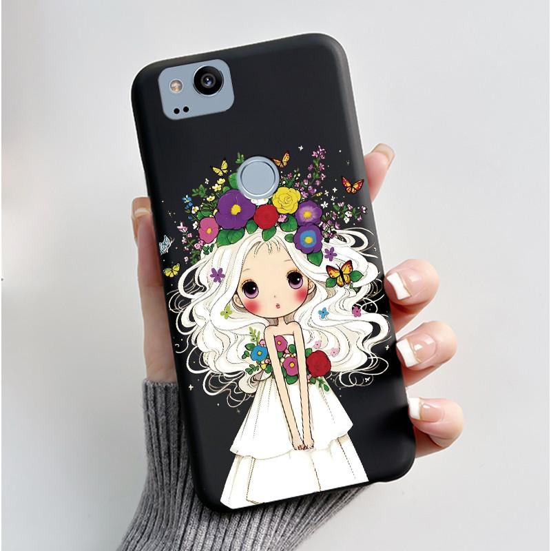 Matte Case For Google Pixel2 Pixel 2 XL Phone Cover for Google Pixel 2 XL 2XL Luxury Cute Cool Soft Silicone TPU Cases Bumper