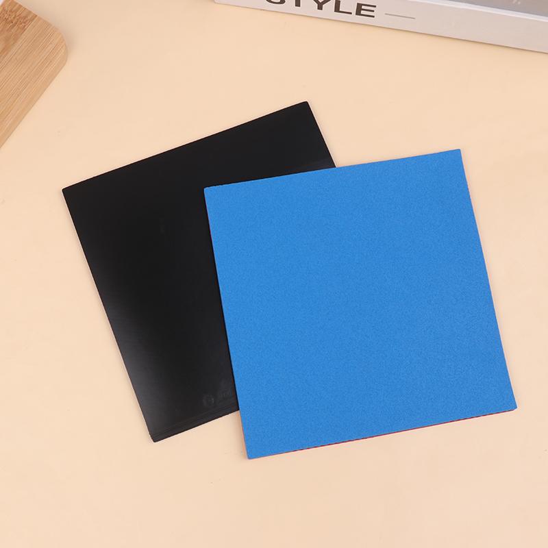 Bordtennisracket Gummi Ping Pong Klebrig Elastisk Rask Angrep Ping Pong Gummi Med Kontroll Blå Svamp Ping Pong Gummi