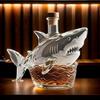 Decantor Whiskey Rechin 320ml Pahare Alcool Rechin Decantor Distribuitor Decor Acasă Statuetă Animal Sticlă Lichior Golă Pentru Vecin