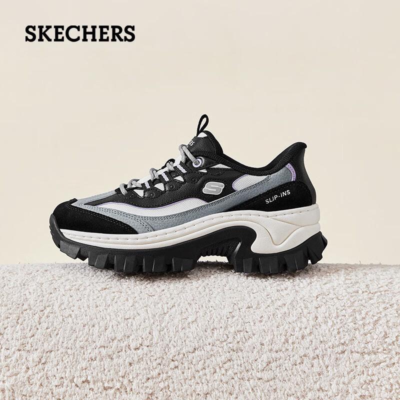 Skechers Women s Slip-On Platform Dad Shoes 7
