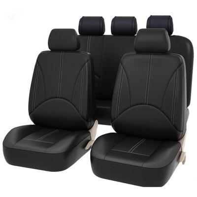 Car Seat Cover Protector PU Leather Front Rear Seat Back Cushion Pad Mat Backrest for Auto For FURA(25A) For Mii