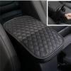 Leather Car Armrest Pad Protector Cover SUV Center Console Box Cushion Protector