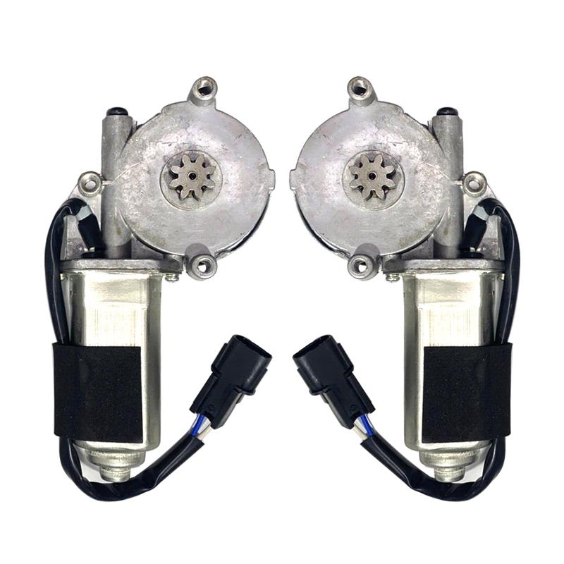 1 Pair Front Window Left Regulator Motor 24V 8978984800 8979894790 Fit for Isuzu Elf NKR NPR NQR 2003-