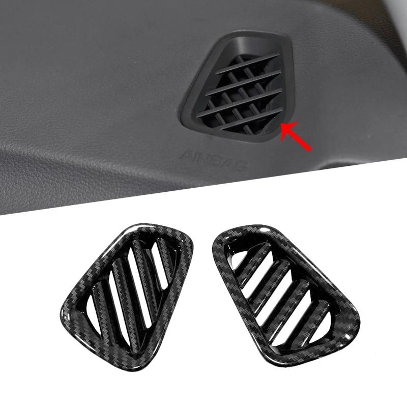 ABAIWAI Carbon Fiber Interior For Hyundai Tucson Window Switch Panel Ac Outlet Steering Wheel Cover Gear Trim