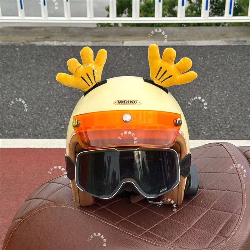 

Украшение для мотоциклетного шлема, украшение перчатки Микки Мауса, шлем для электромобиля standard