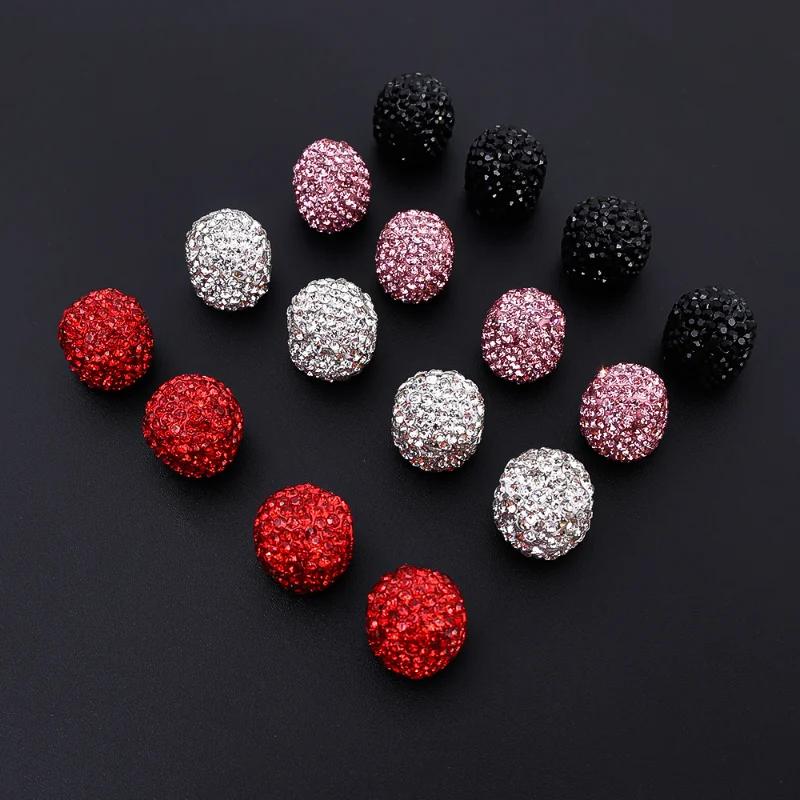 4pcs Water Drill Shiny Tire Valve Caps Valve Core of Tire with Diamond Inlay Wheels Tires & Parts Automobiles Accessories